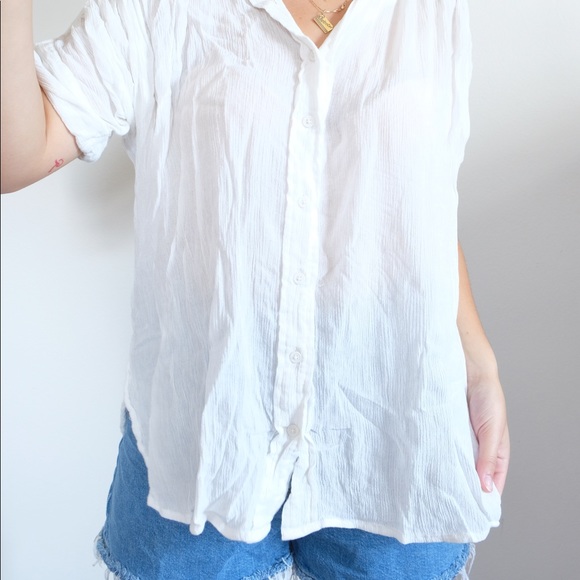 Oversized White button down - Picture 3 of 4